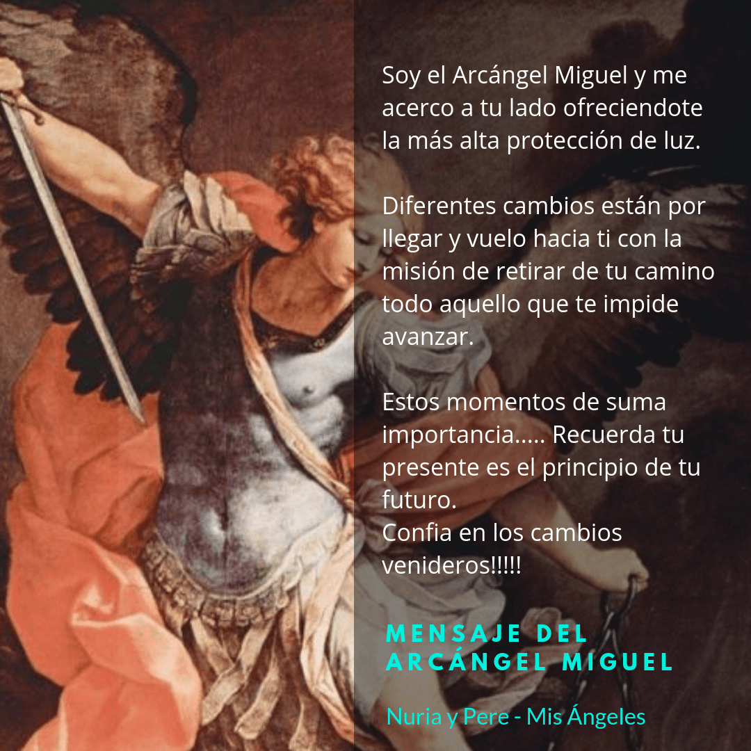 Mensaje del Arcángel Miguel, el guerrero de la luz